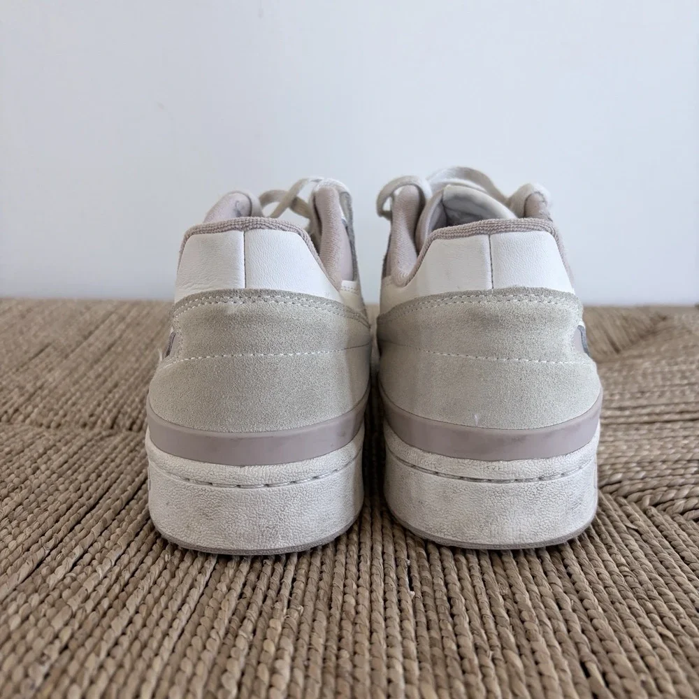 Adidas White Originals Forum Low‎ CL Sneaker Shoe Men Sz 10.5 UK9
